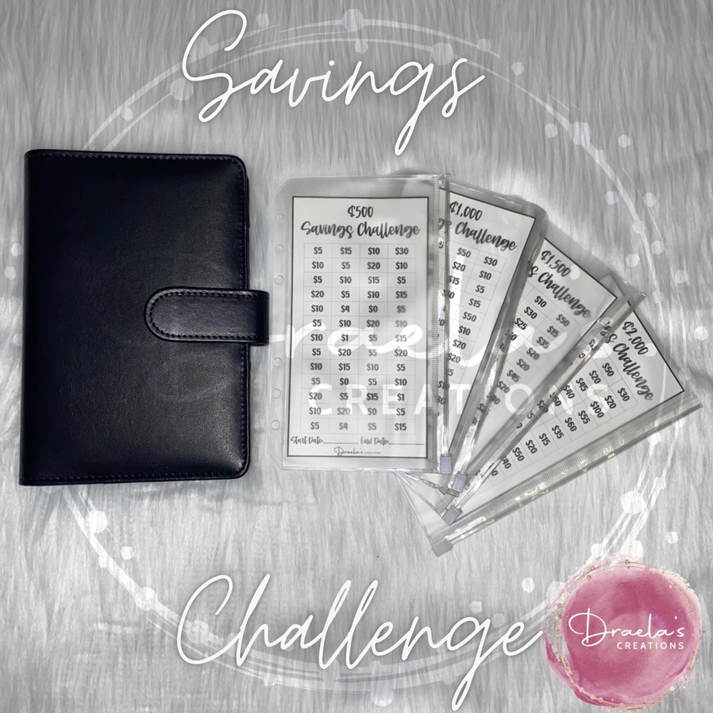 Cash Binder w/ Savings Challenge Sheets - Picture 10 of 11